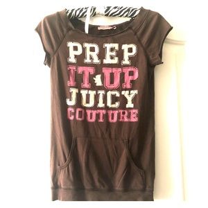 Juicy Couture Tank Off Shoulder Top Tee Small